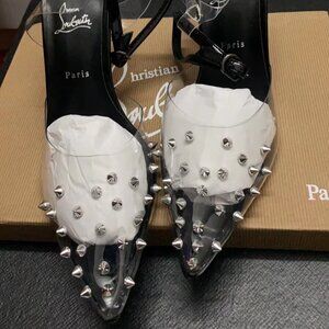 Christian louboutin 3 inch heels Black